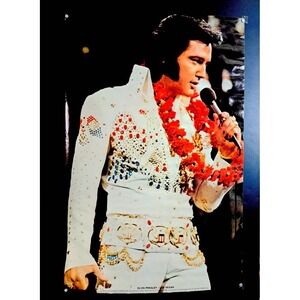 Elvis Presley Poster 1975 Fotos Intl Las Vegas 23x35 Vintage Music Wall Art Rare
